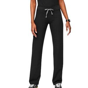 NWT FIGS Black Livingston Pants - Small